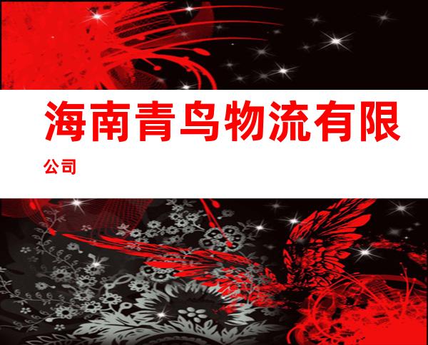 海南青鸟物流有限公司