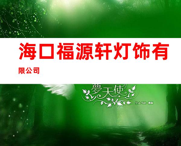 海口福源轩灯饰有限公司